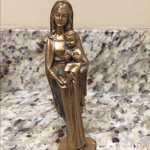 Madonna Statue Jeweled Cross Company